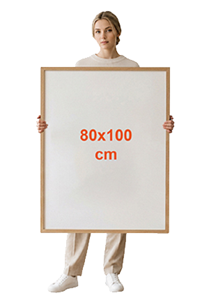 Referência 80x100cm