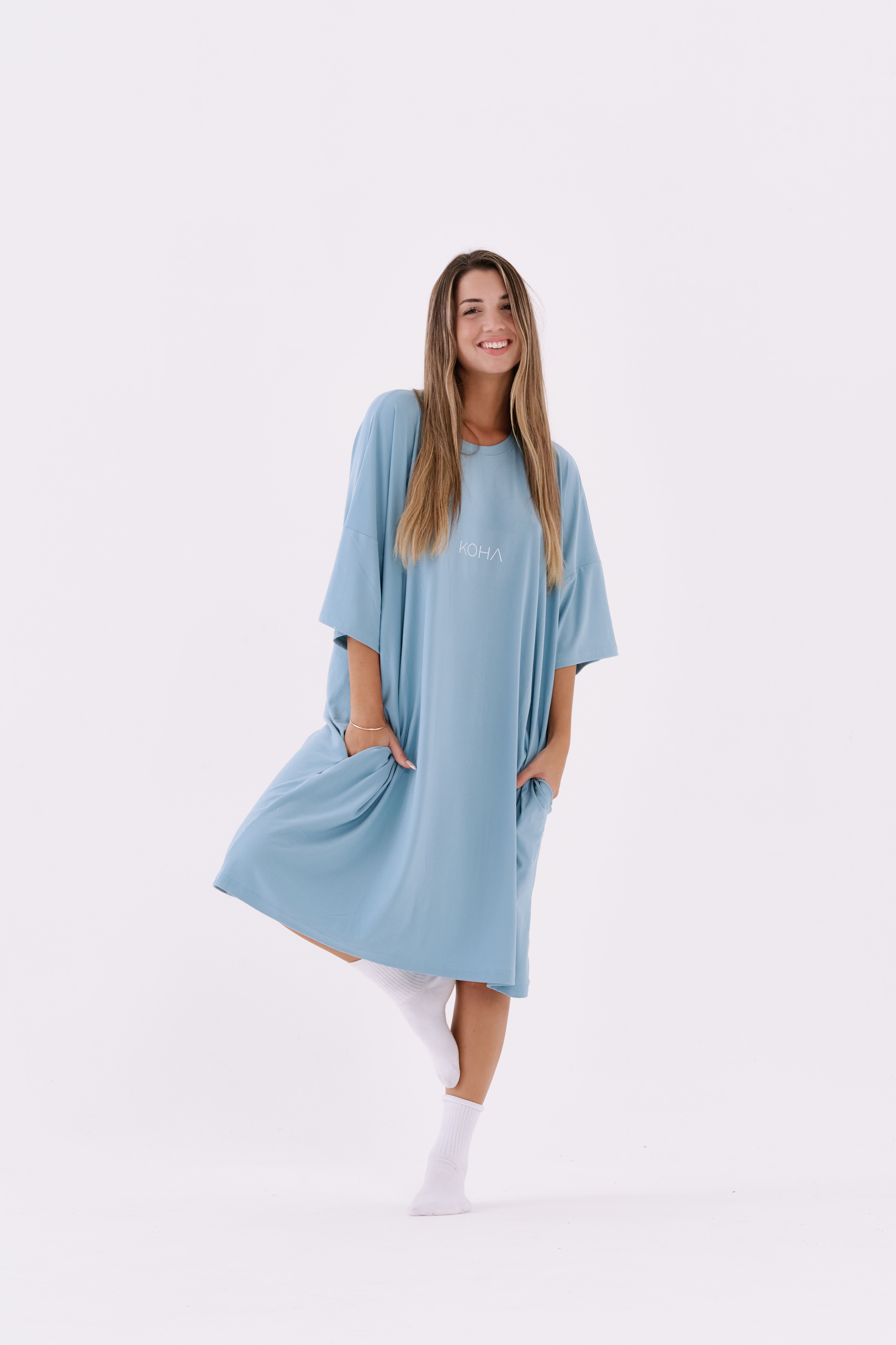 Camisón Sleep Celeste