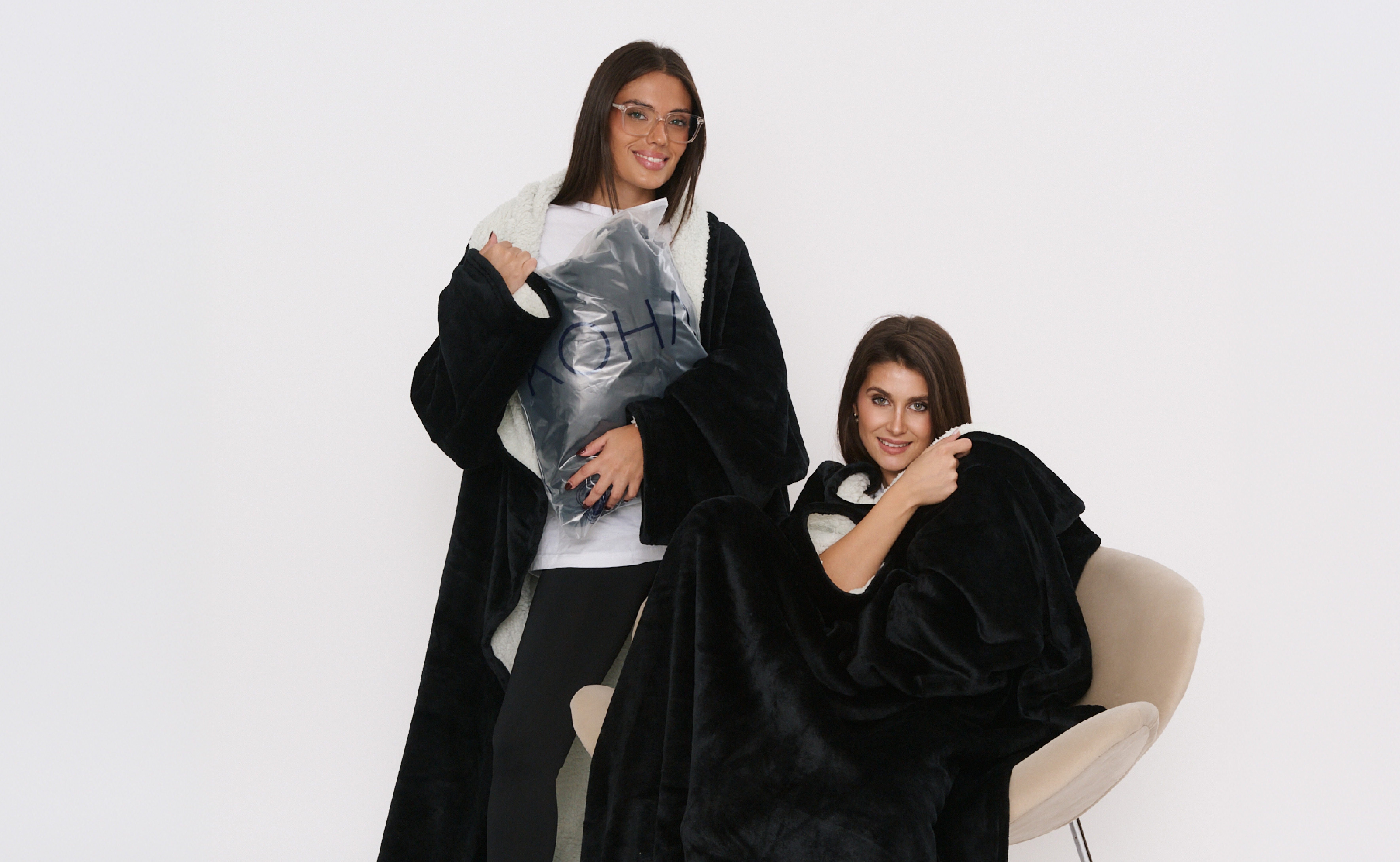 Manta con Mangas Corderito Koha