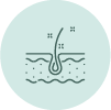 Ícone de Queda de cabelo