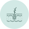 Ícone de Queda de cabelo