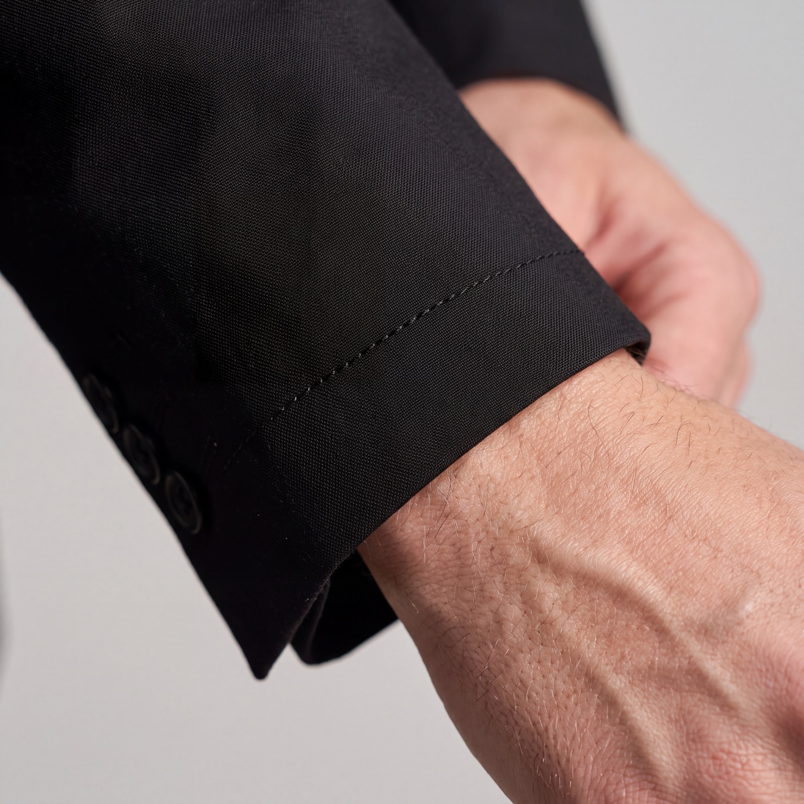 Detalle de manga del blazer Di Como