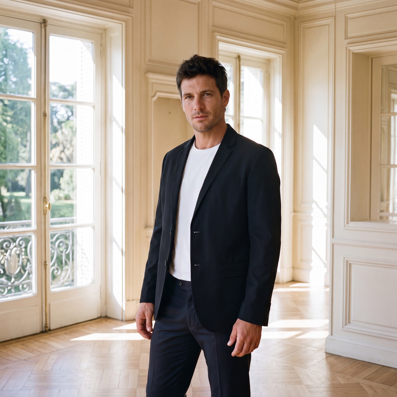 Blazer Saco Di Como Negro