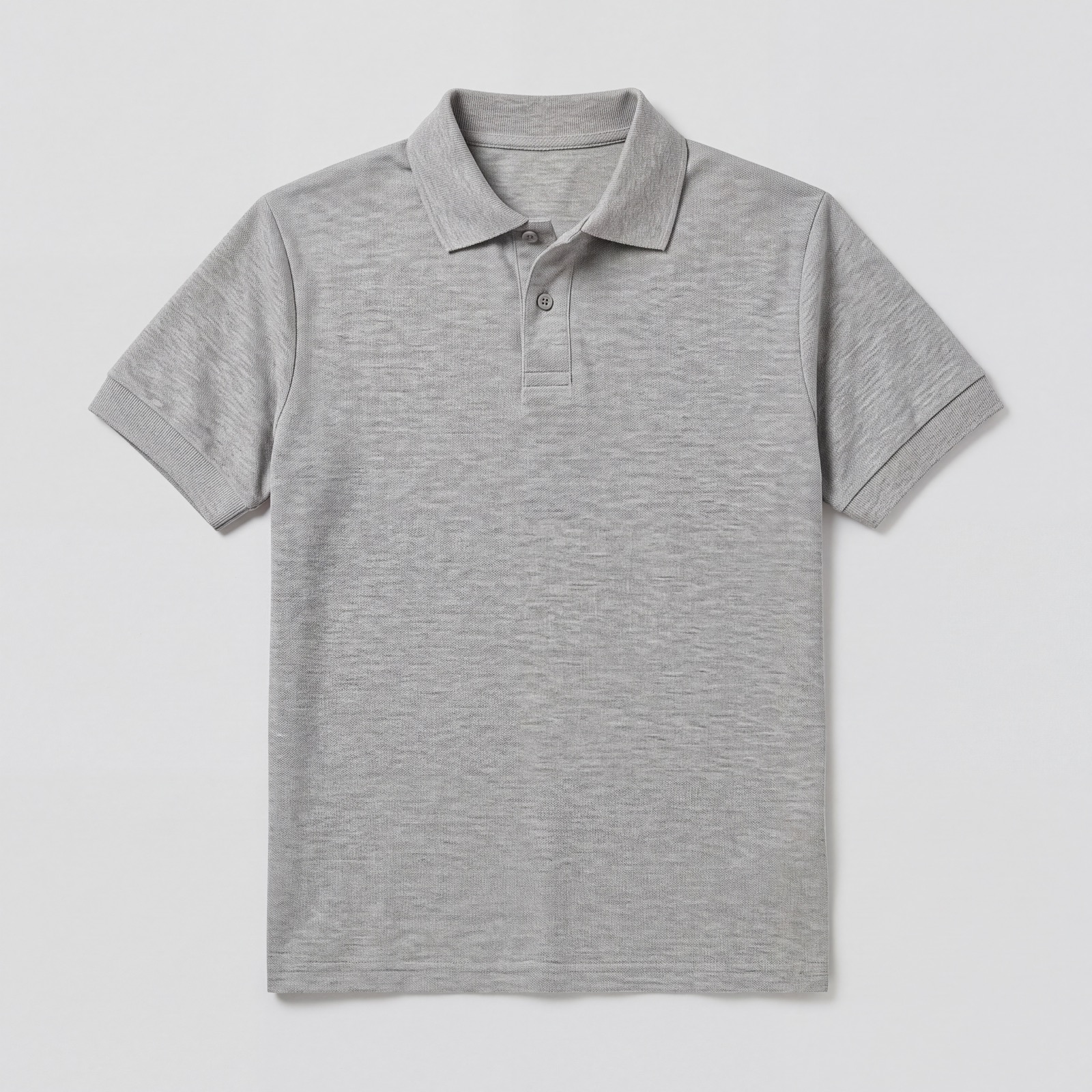 Polo de Piqué Torino Gris Melange