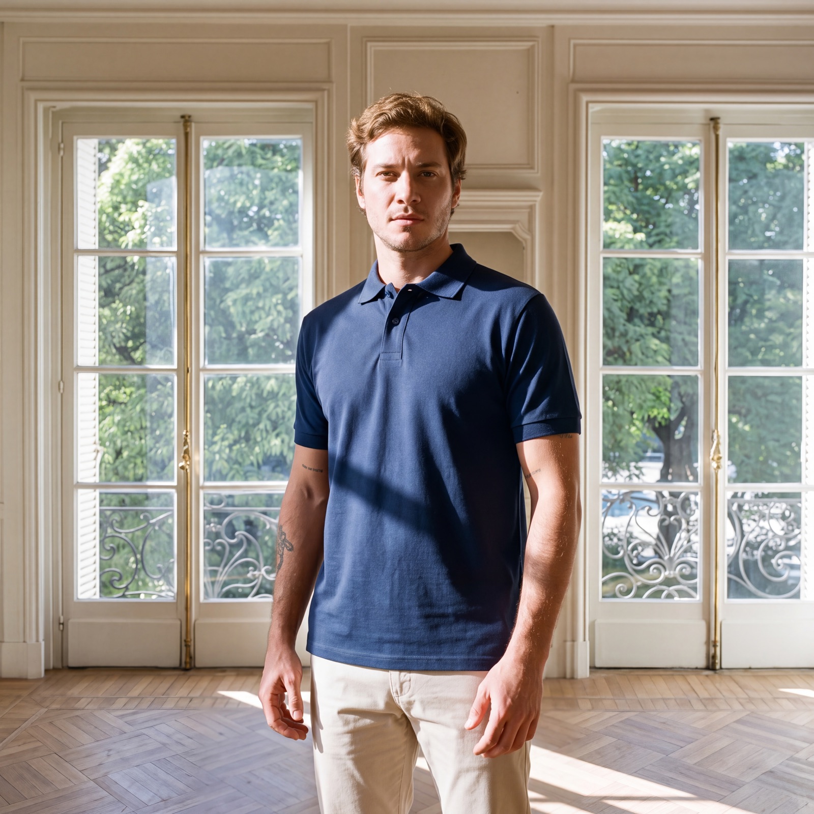 Polo de Piqué Torino Navy