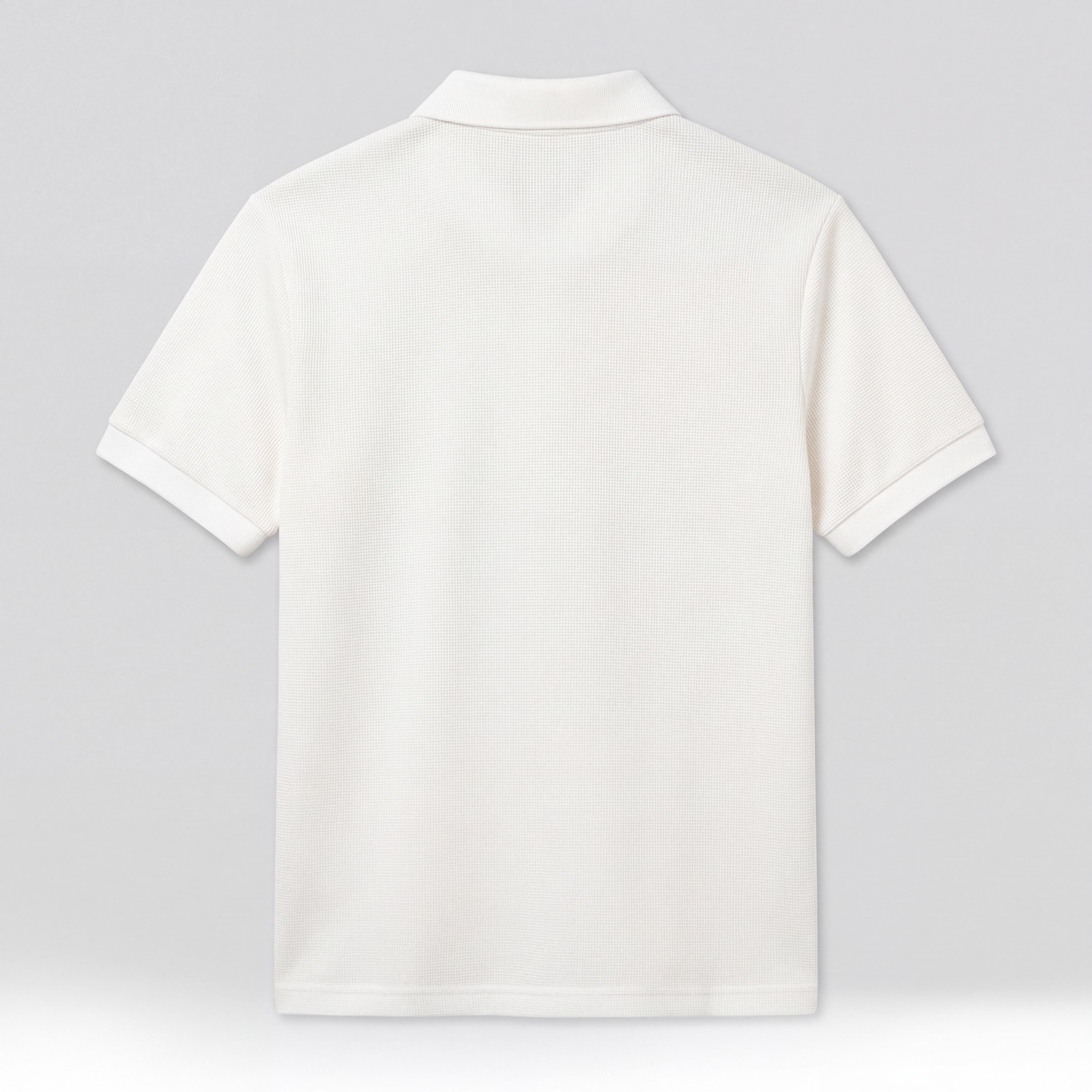 Polo Waffle Siena Blanco
