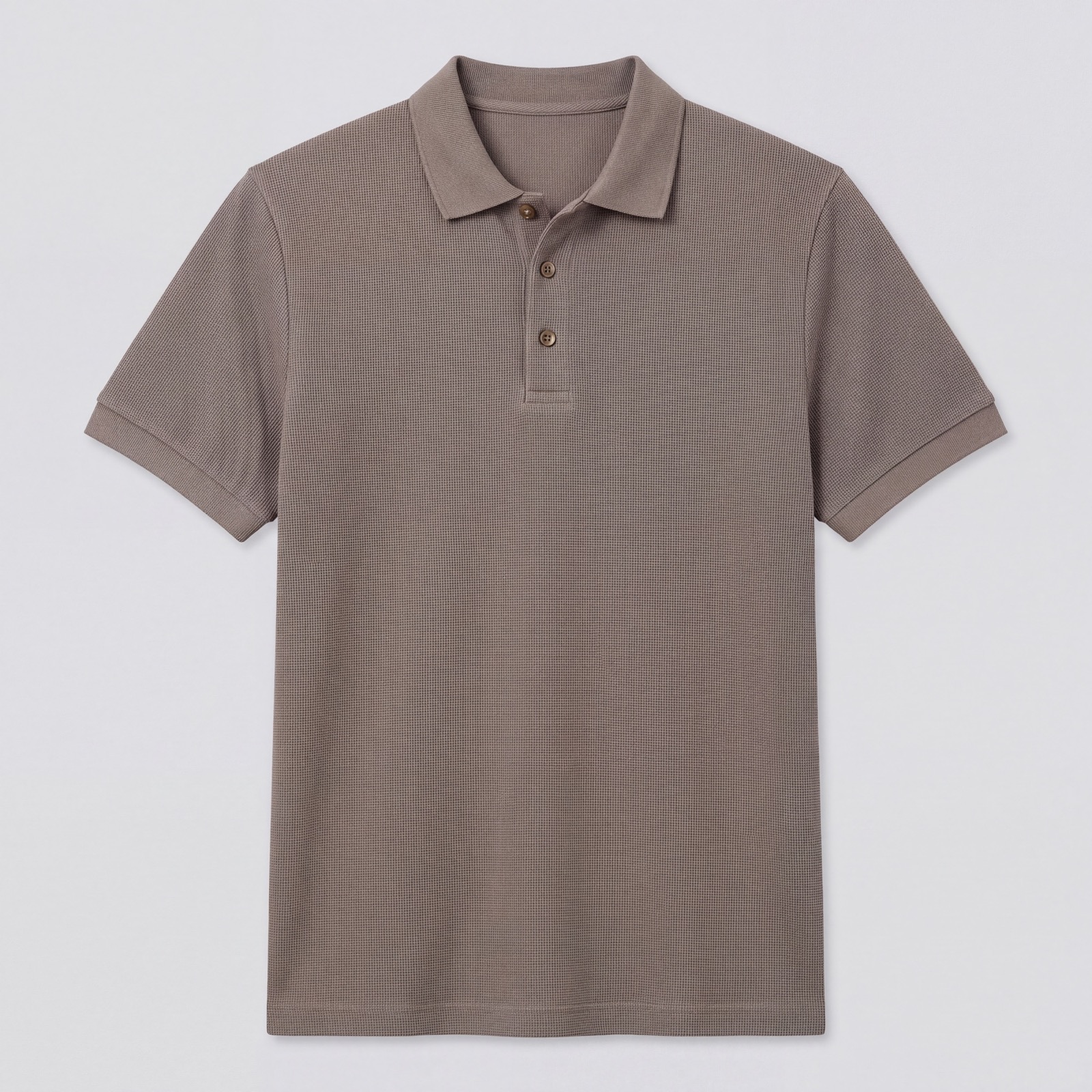 Polo Waffle Siena Gris Topo