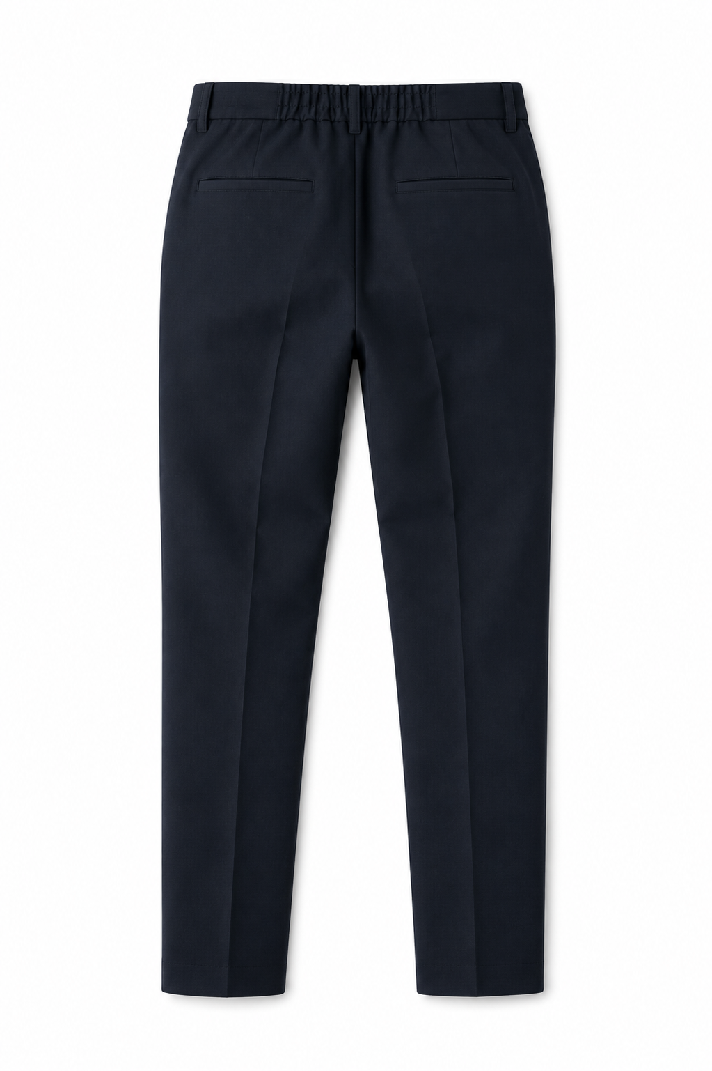 Pantalón sastrero azul marino — vista trasera