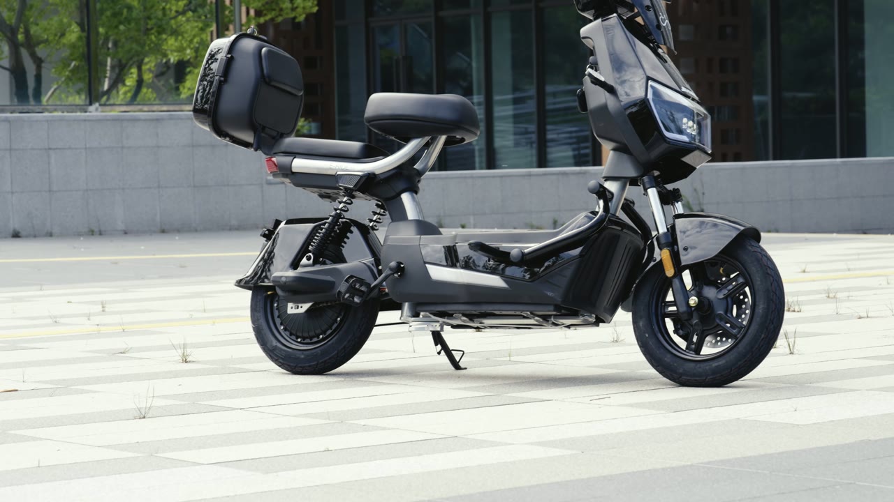 Shnell E-Ride en movimiento