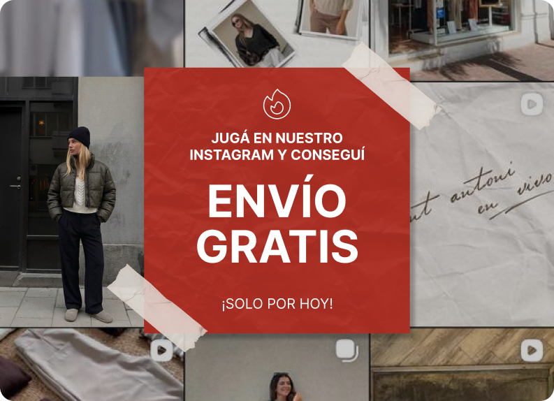 Jugá en nuestro Instagram y llevate un regalo con tu compra