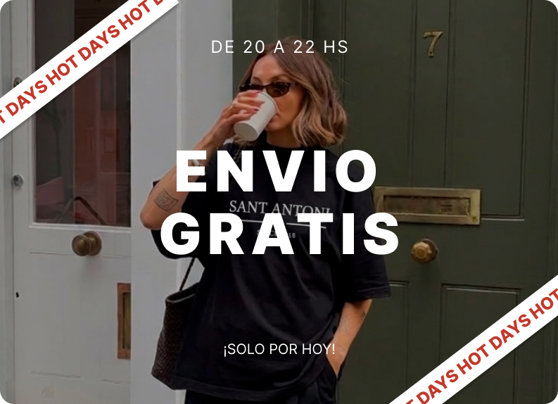 Envio gratis de 20 a 00 hs