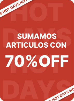 Artículos seleccionados al 70% OFF