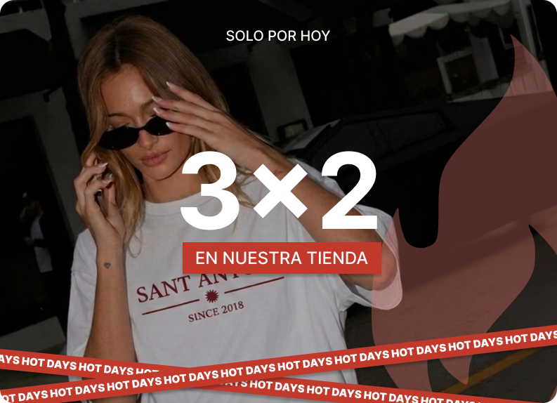 3x2 en nuestra tienda