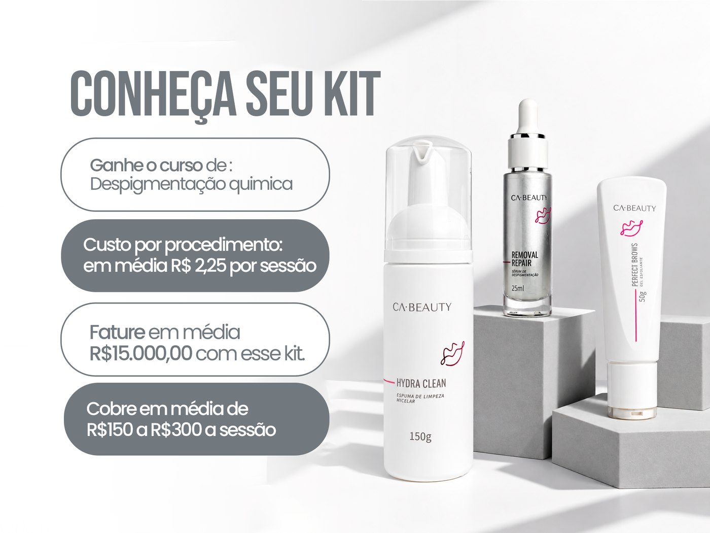 Conheça o Kit Despigmentação Química
