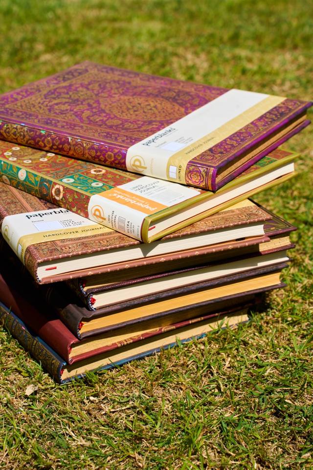 Cuaderno Paperblanks abierto