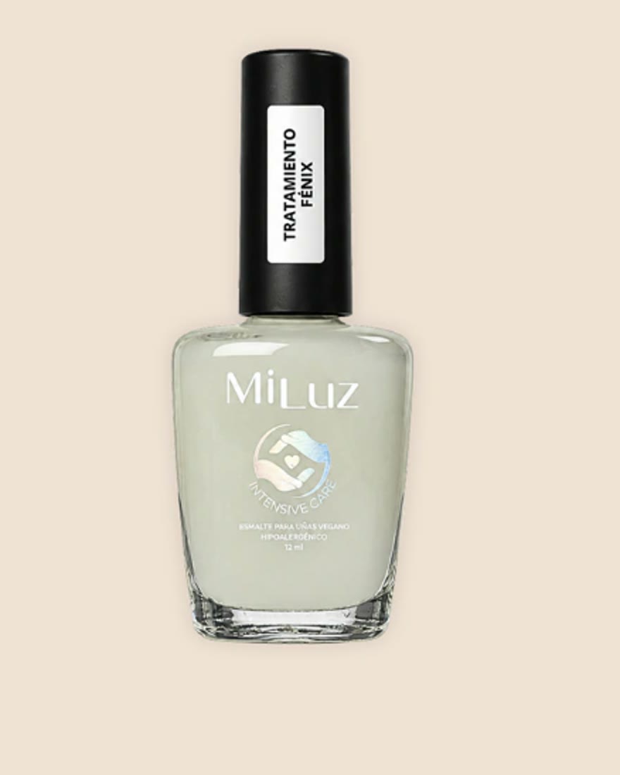 Tratamiento Fortalecedor y Reparador Fénix de MiLuz, esmalte de 12 ml