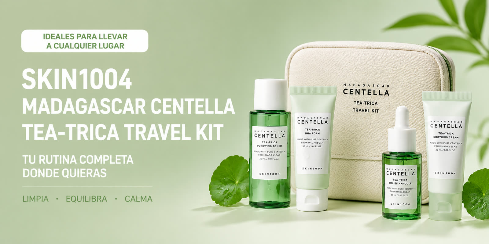 SKIN1004 Madagascar Centella Tea-Trica Travel Kit