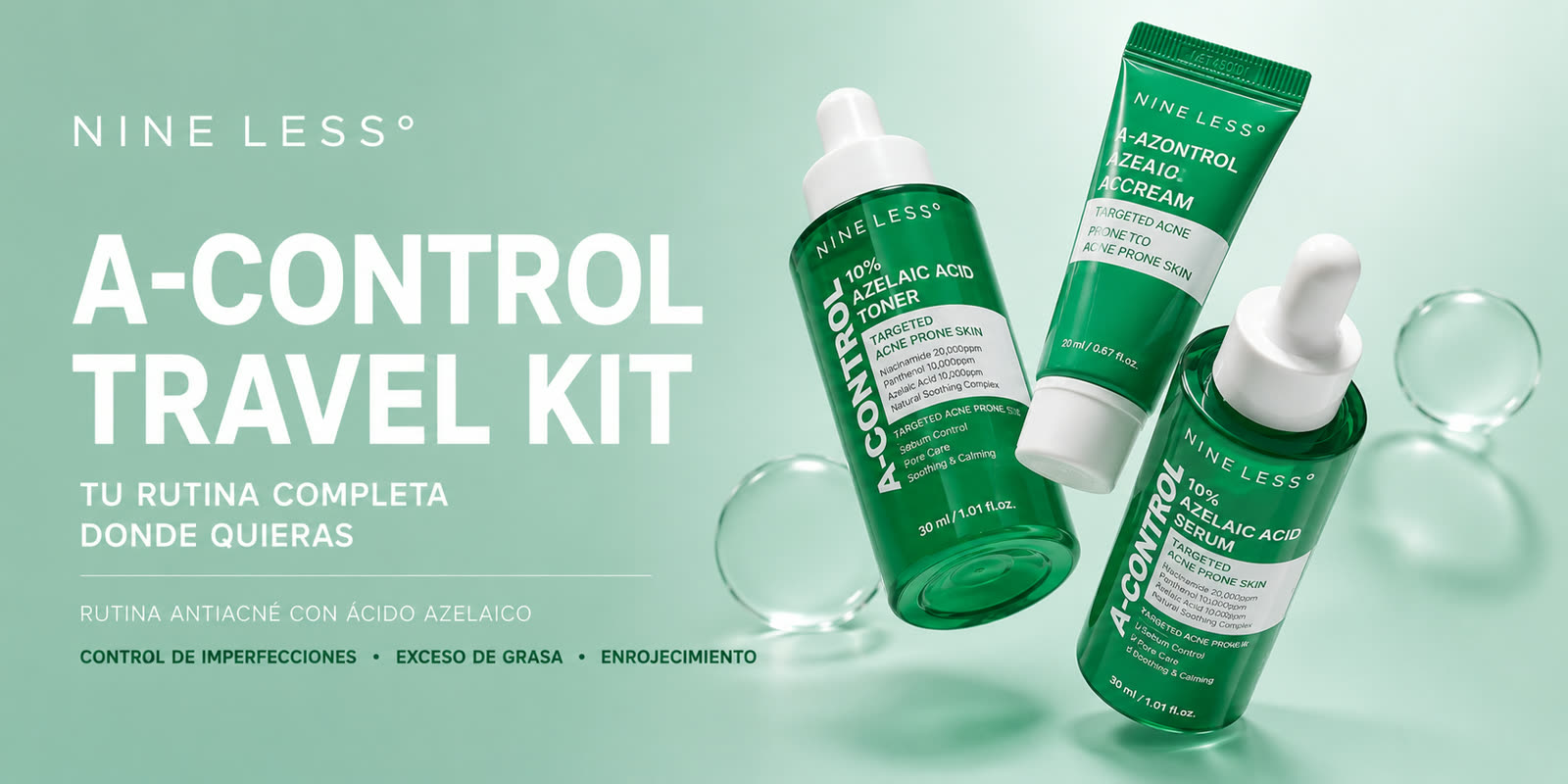 NINE LESS A-Control Travel Kit