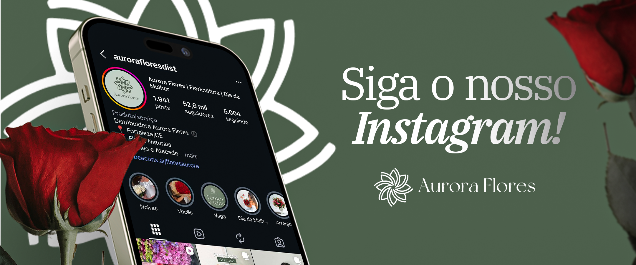 Siga a Aurora Flores no Instagram