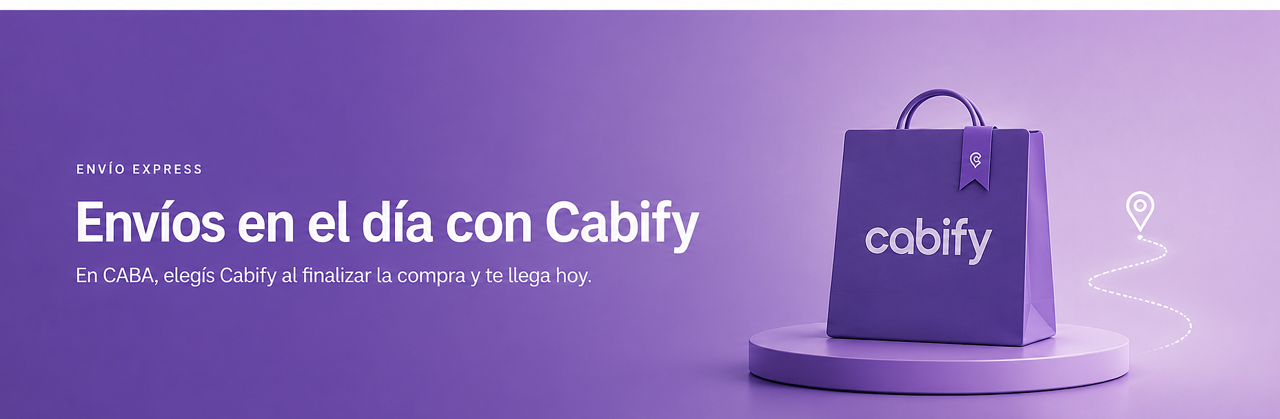 Envíos en el día con Cabify