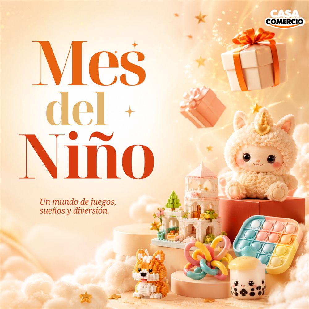 Mes del Niño - Un mundo de juegos, sueños y diversión