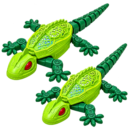 2 iguanas
