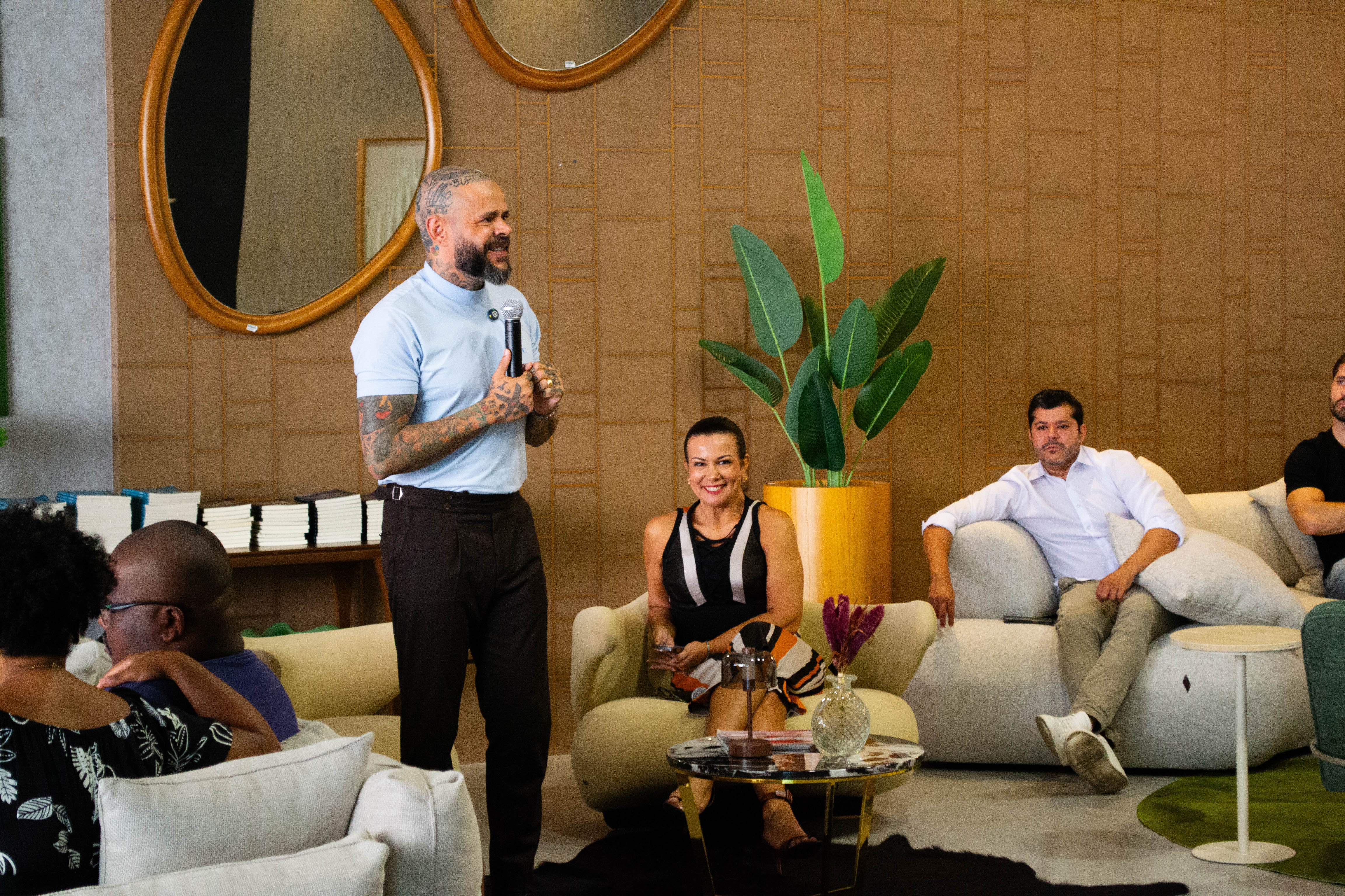 Pastor Anderson Silva na Glaucia Mosaner