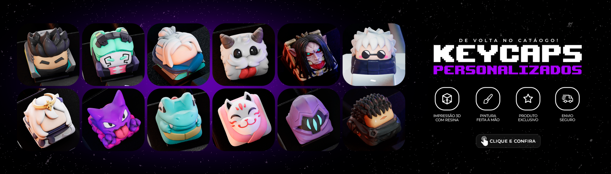 Keycaps Personalizados