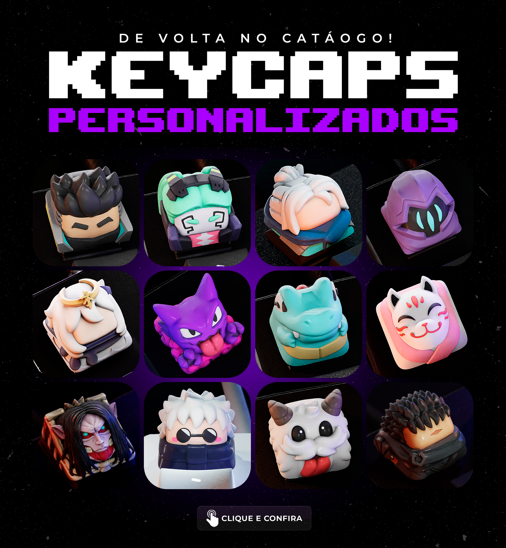 Keycaps Personalizados