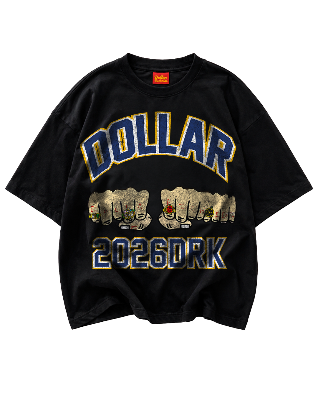 Remera 2026 DRK Negra