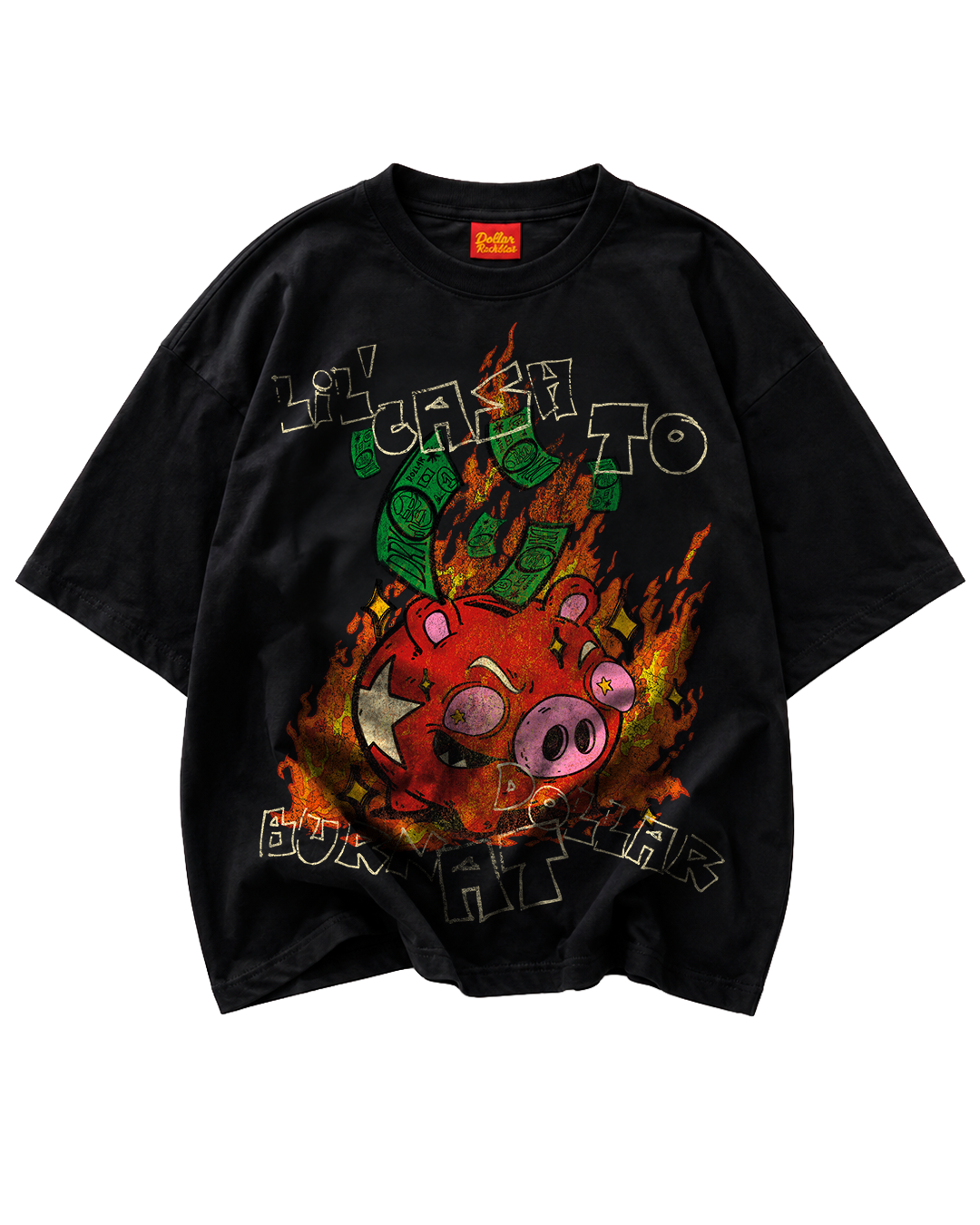Remera Porky Negra