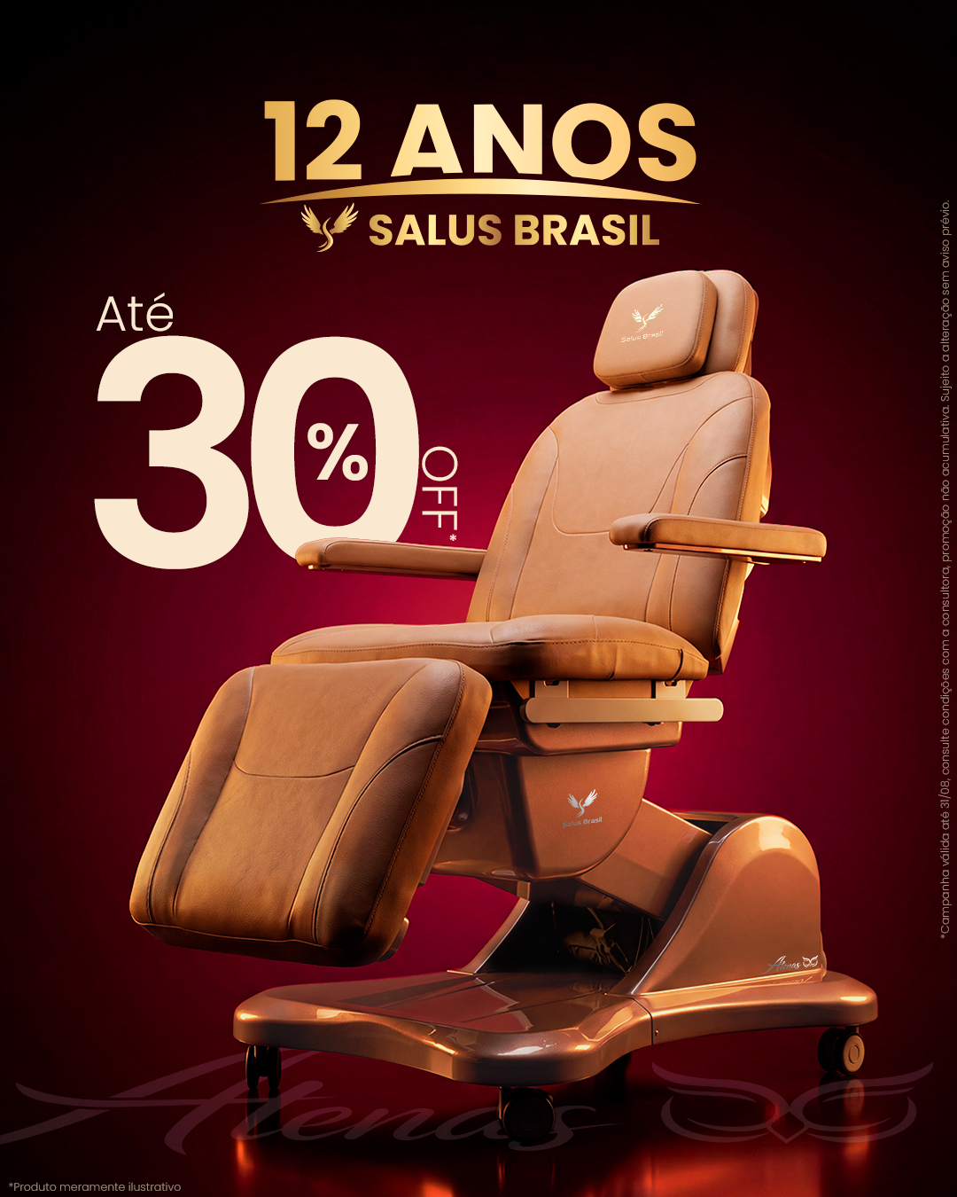 Salus Brasil 12 anos - até 30% OFF na Atenas