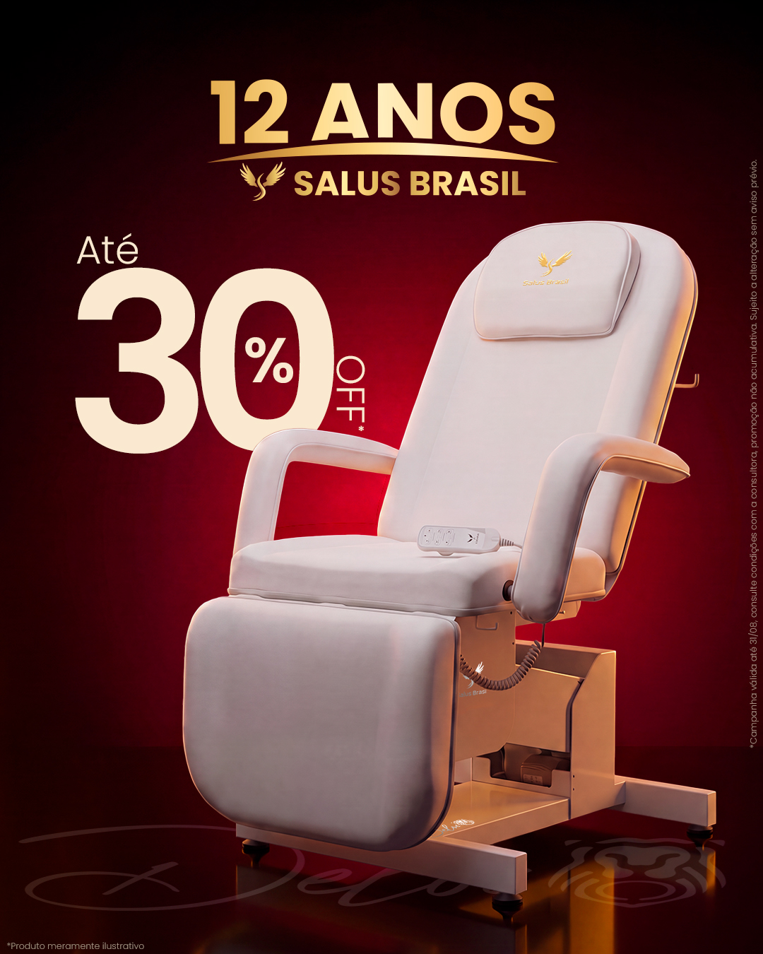 Salus Brasil 12 anos - até 30% OFF na Delos Elétrica