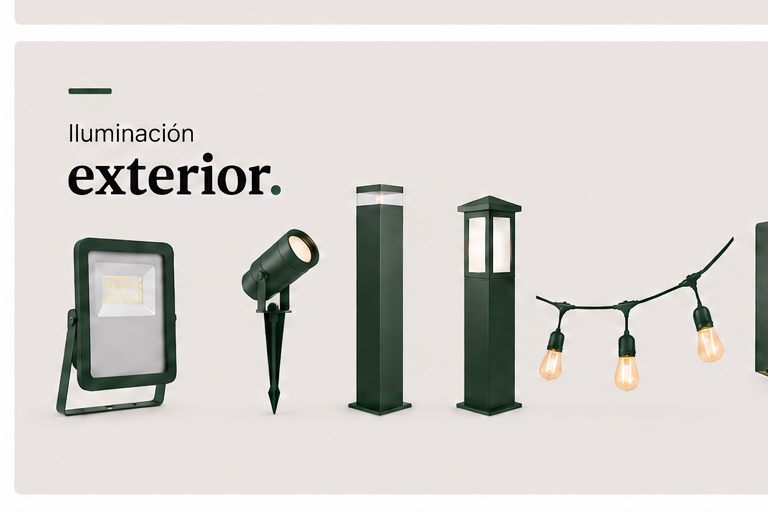 Iluminacion exterior