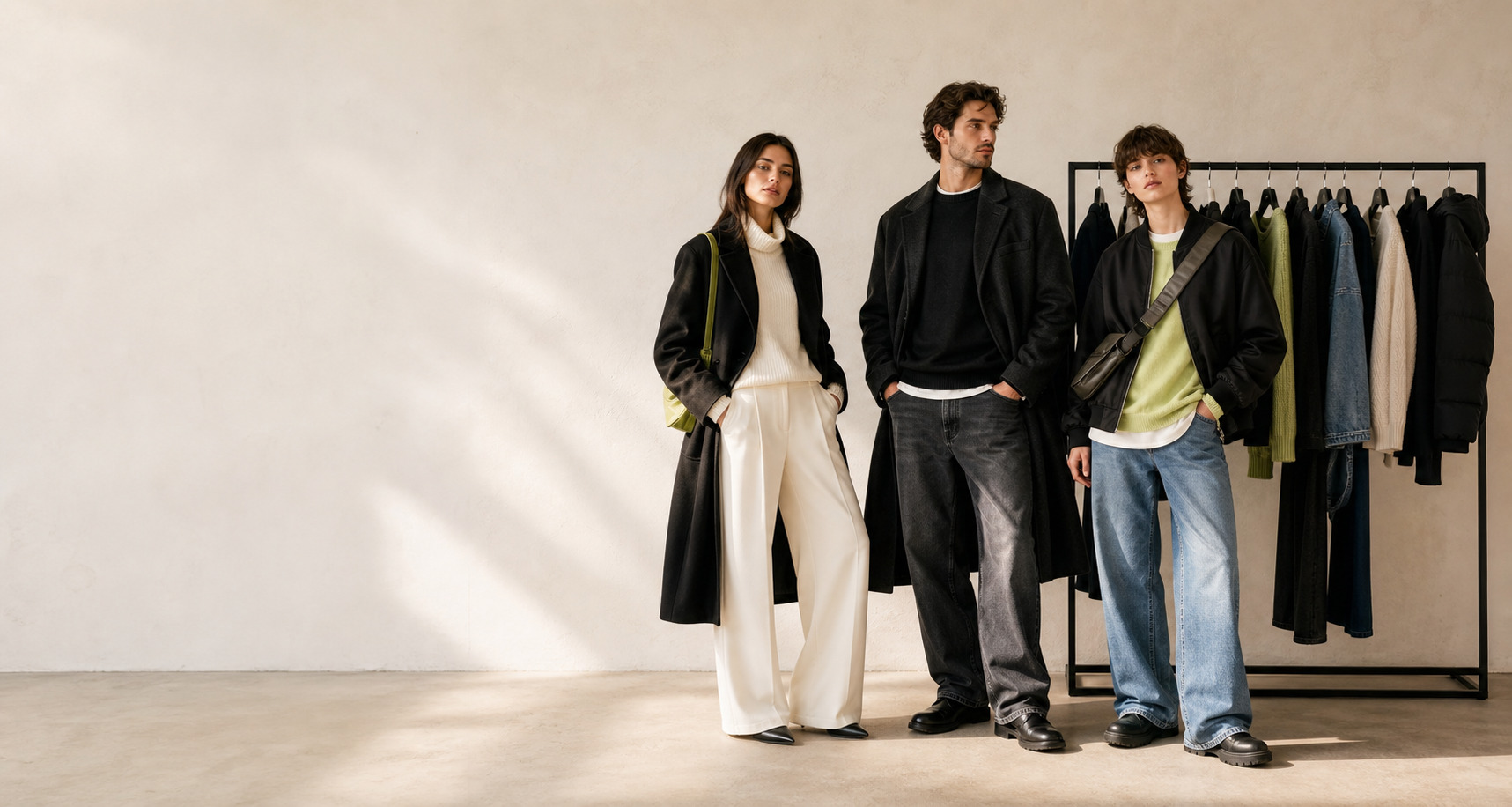 Selección de prendas de Mujer y Hombre en Urban Luxury