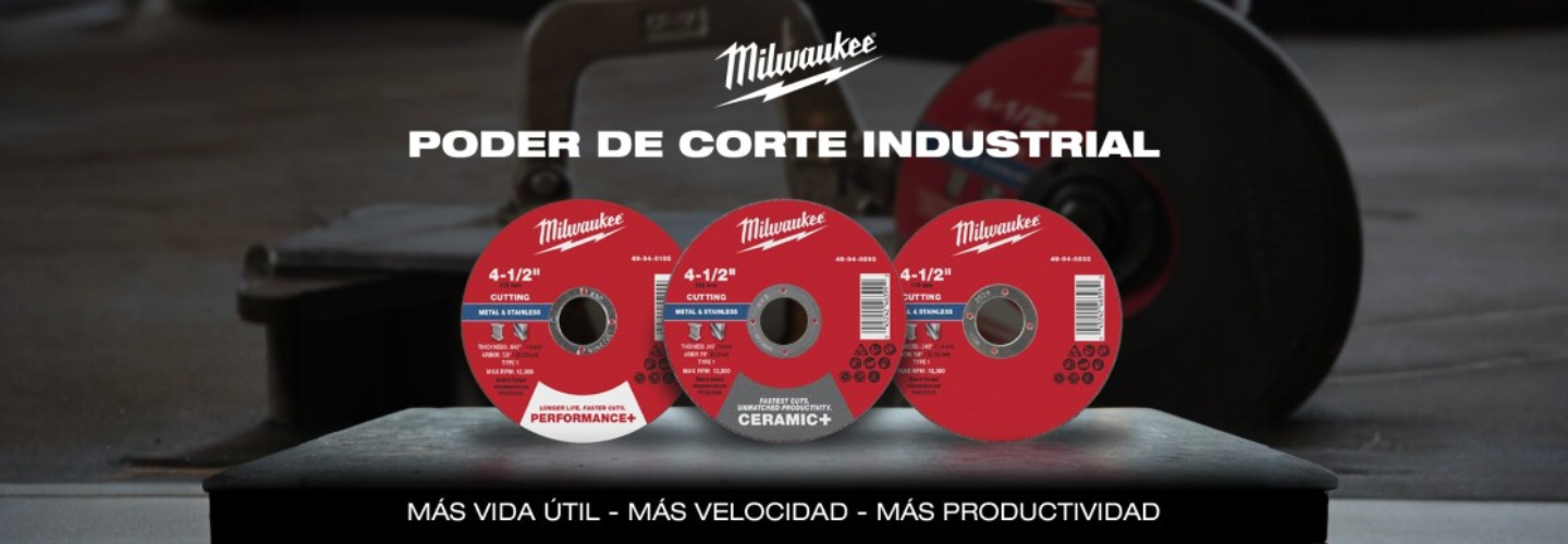  Milwakee Discos Abrasivos