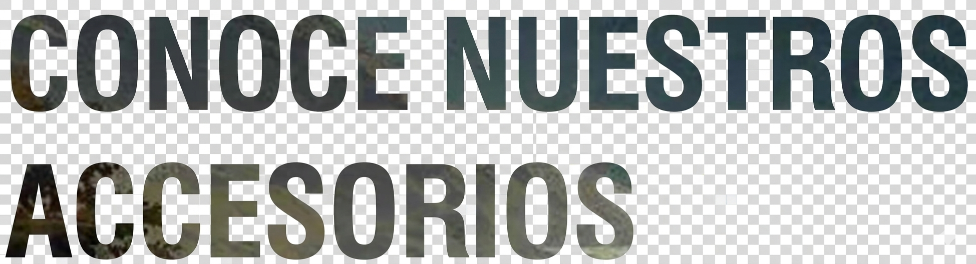 Conoce nuestros accesorios