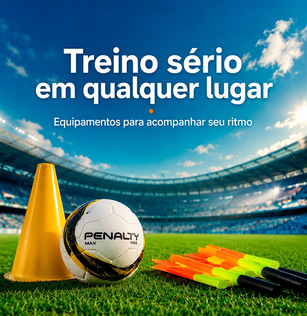 Treino sério em qualquer lugar