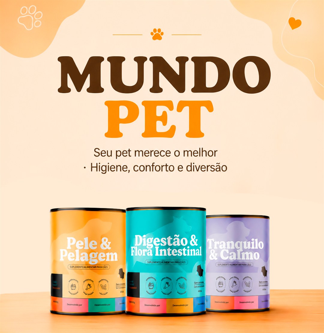 Mundo Pet — seu pet merece o melhor