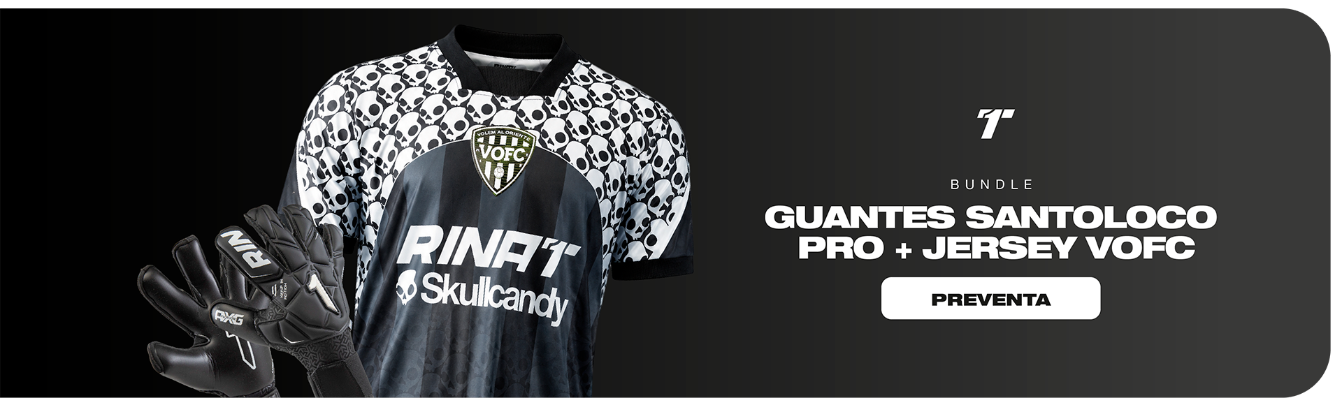 Guantes Kratos Evo + Jersey VOFC