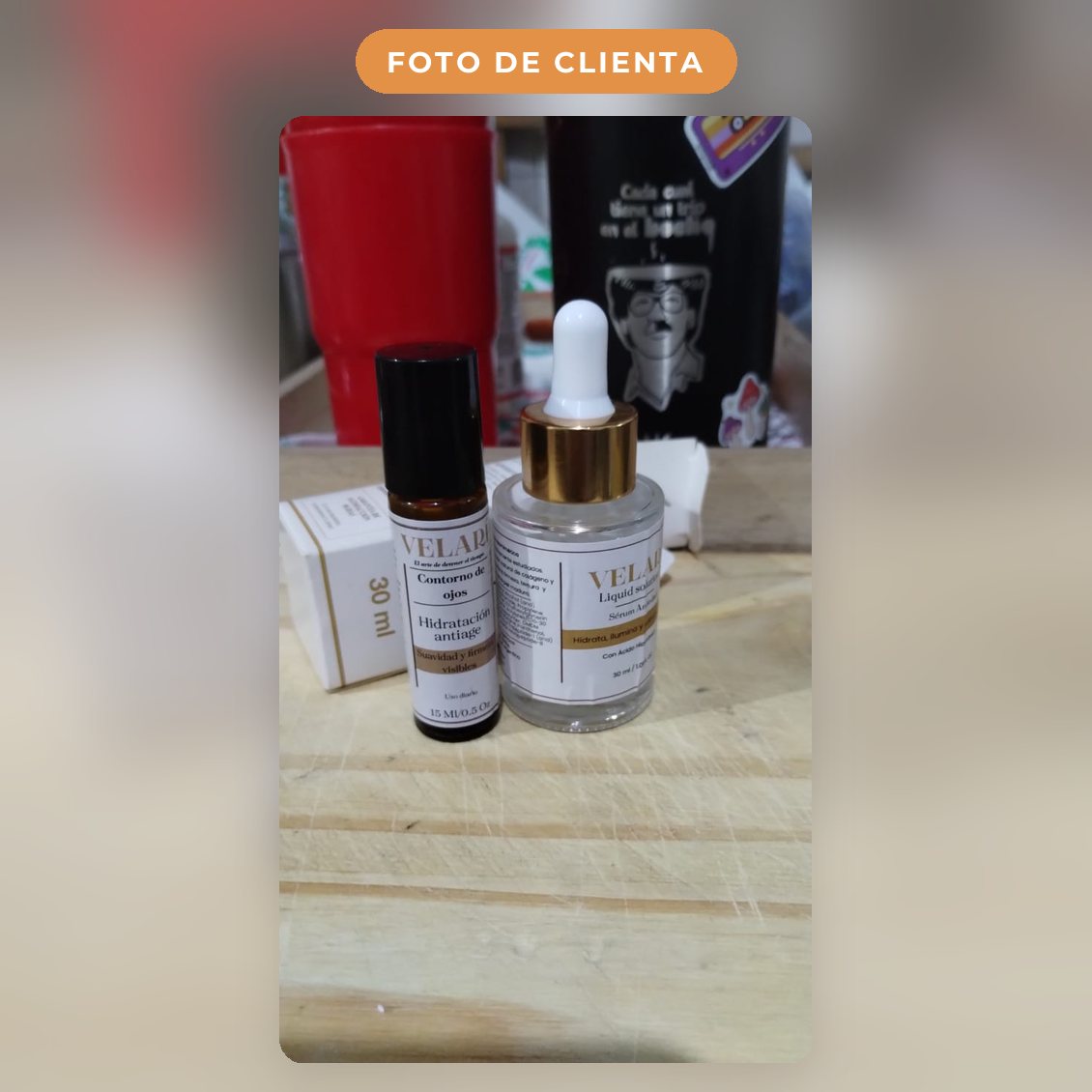 Foto que subió Maria E. con su reseña