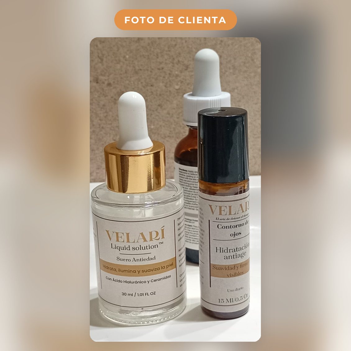 Foto que subió Rina L. con su reseña