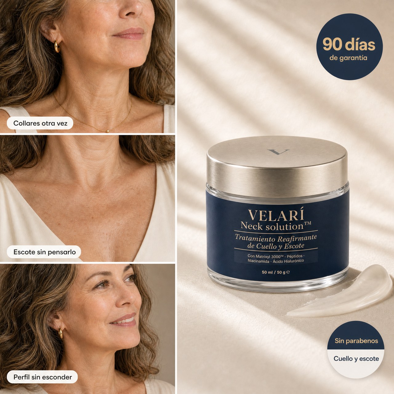 Neck Solution, crema reafirmante de cuello y escote de Velarí