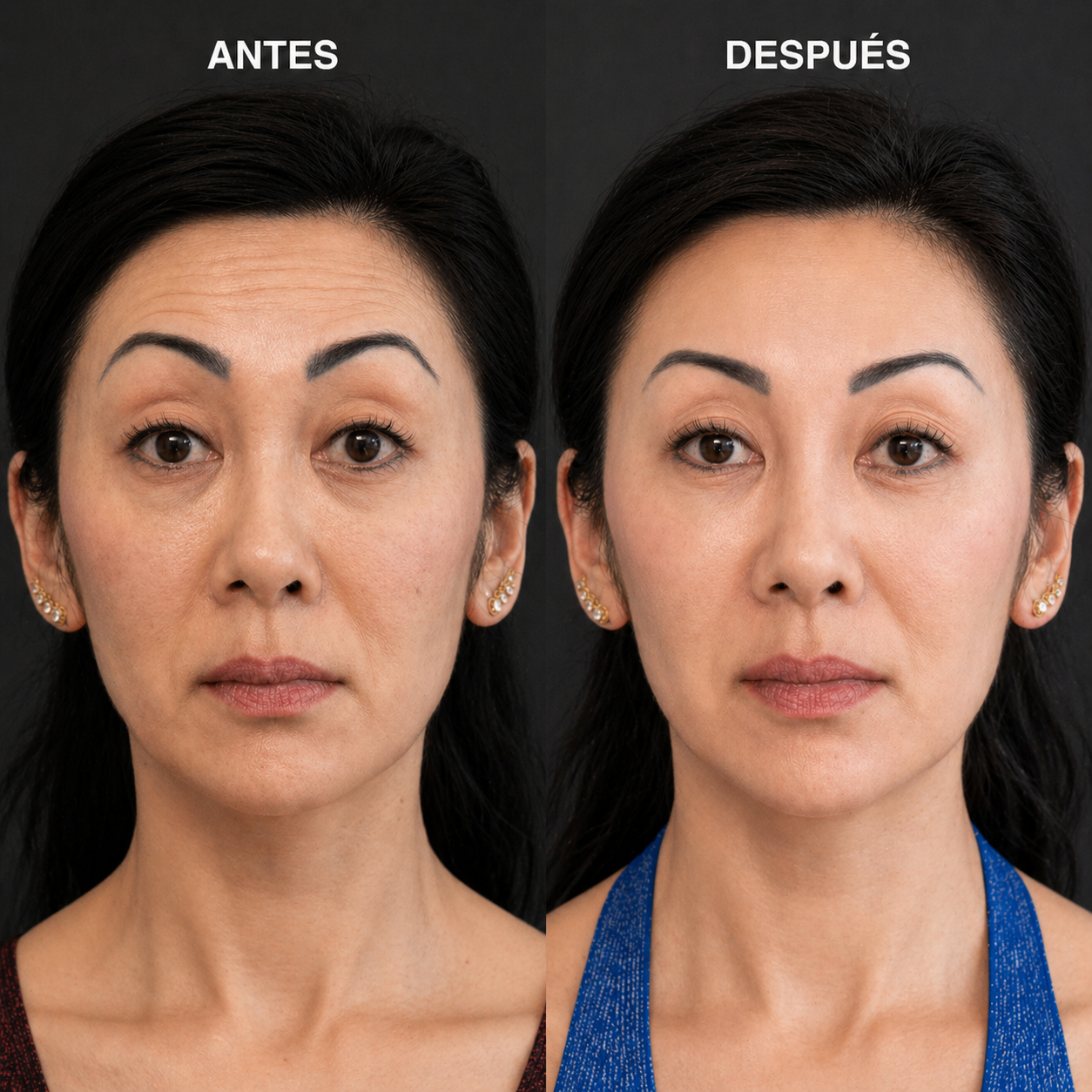 Camila antes y después