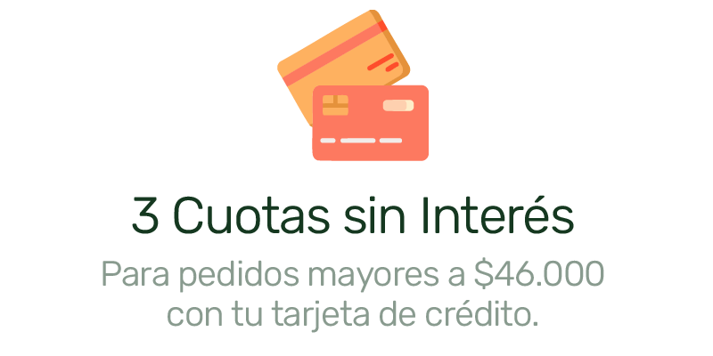 Cuotas con tarjeta de crédito sin interés