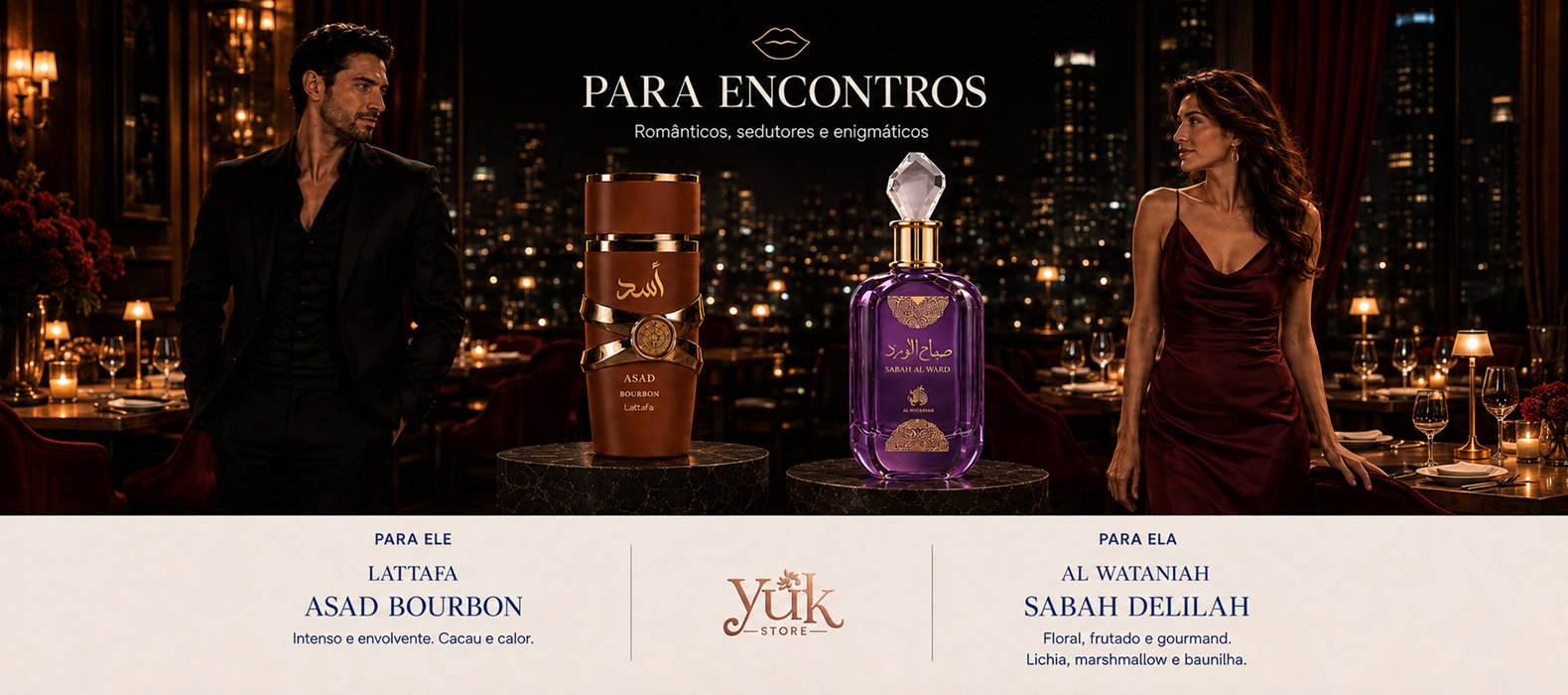 Perfumes para encontros