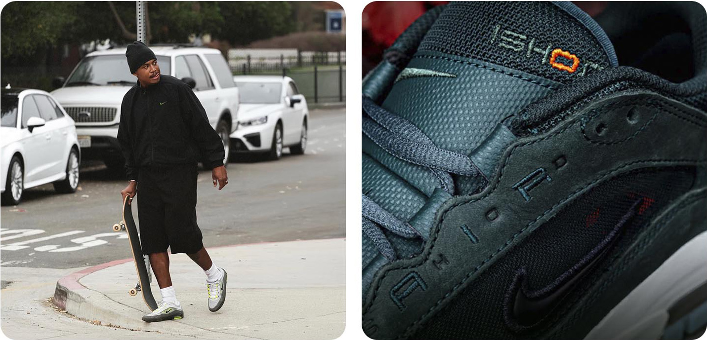 Ishod Wair con indumentaria Nike SB