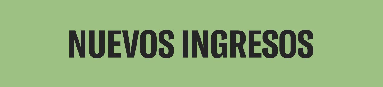 Nuevos ingresos Otoño Invierno