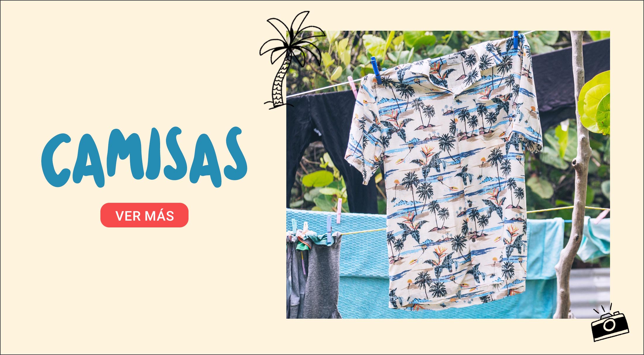 Camisas Banner Desktop