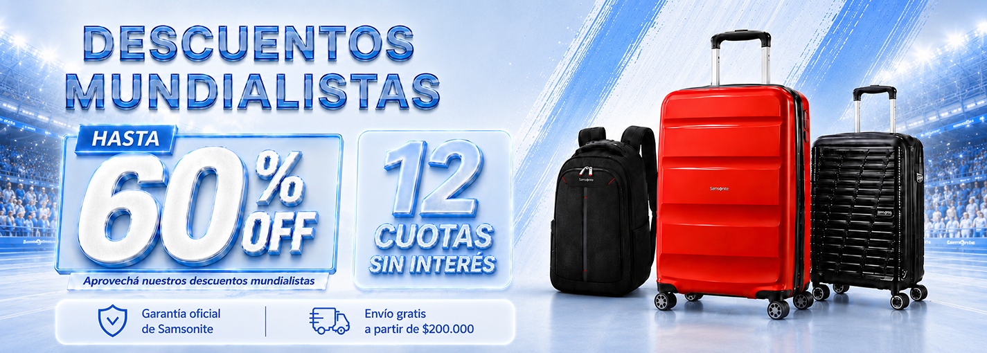 Descuentos mundialistas hasta 60% OFF y 12 cuotas sin interés